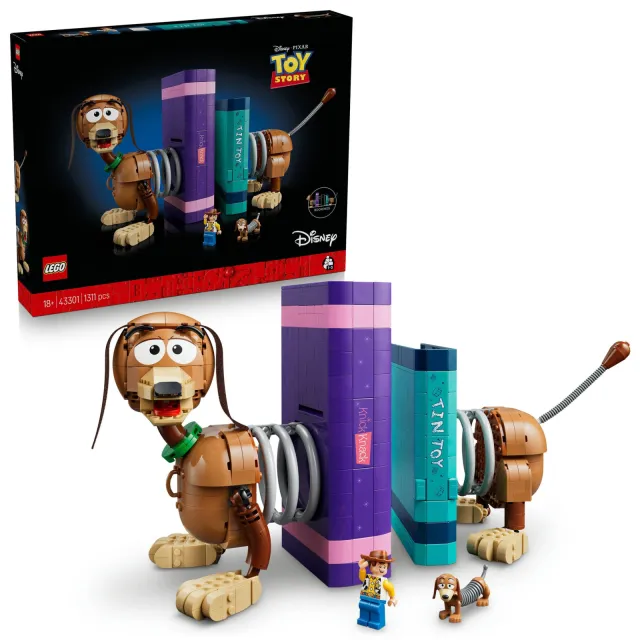 Lego Disney Pixar Toy Story Slinky Hond Boekensteunen Bouwpakket 43301, foto 2