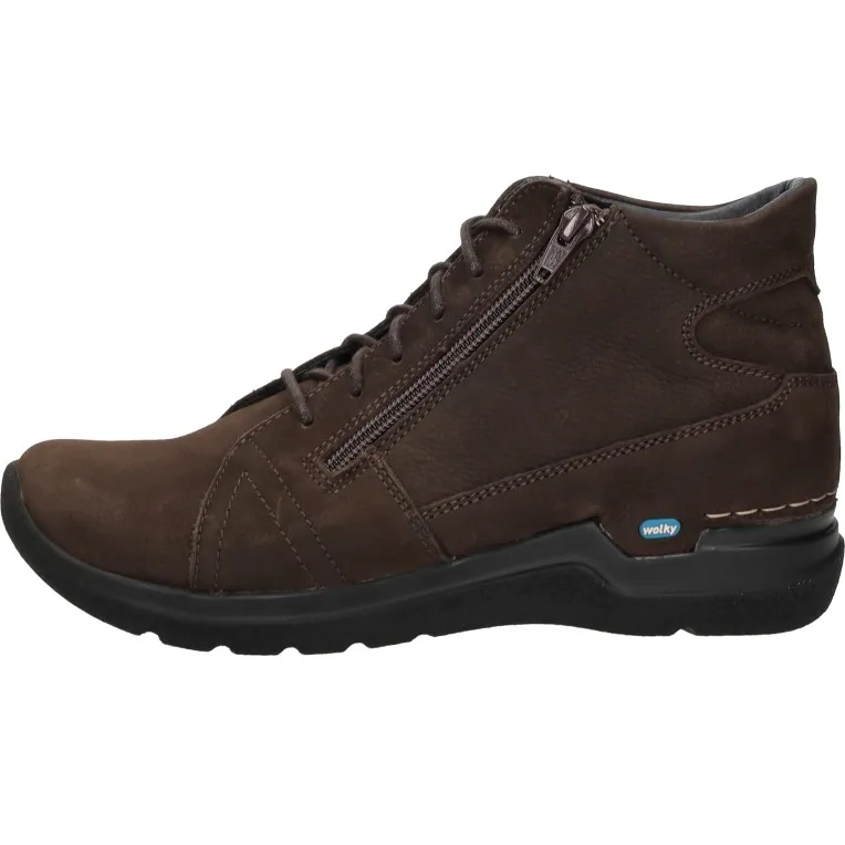 Wolky Why Antique veterboot donkerbruin, foto 2