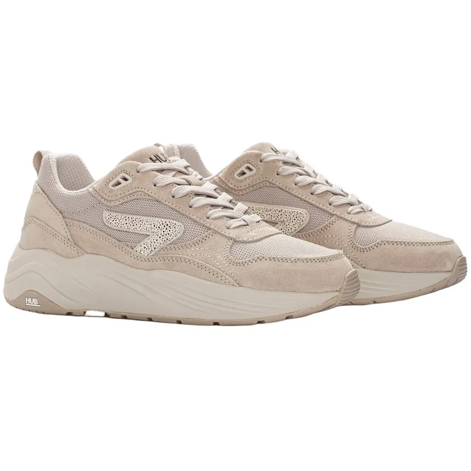 Hub chunky suède sneakers - beige, foto 2