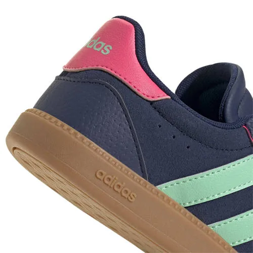 Adidas Sportswear Breaknet Sleek imitatieleren sneakers - donkerblauw/mintgroen, foto 6