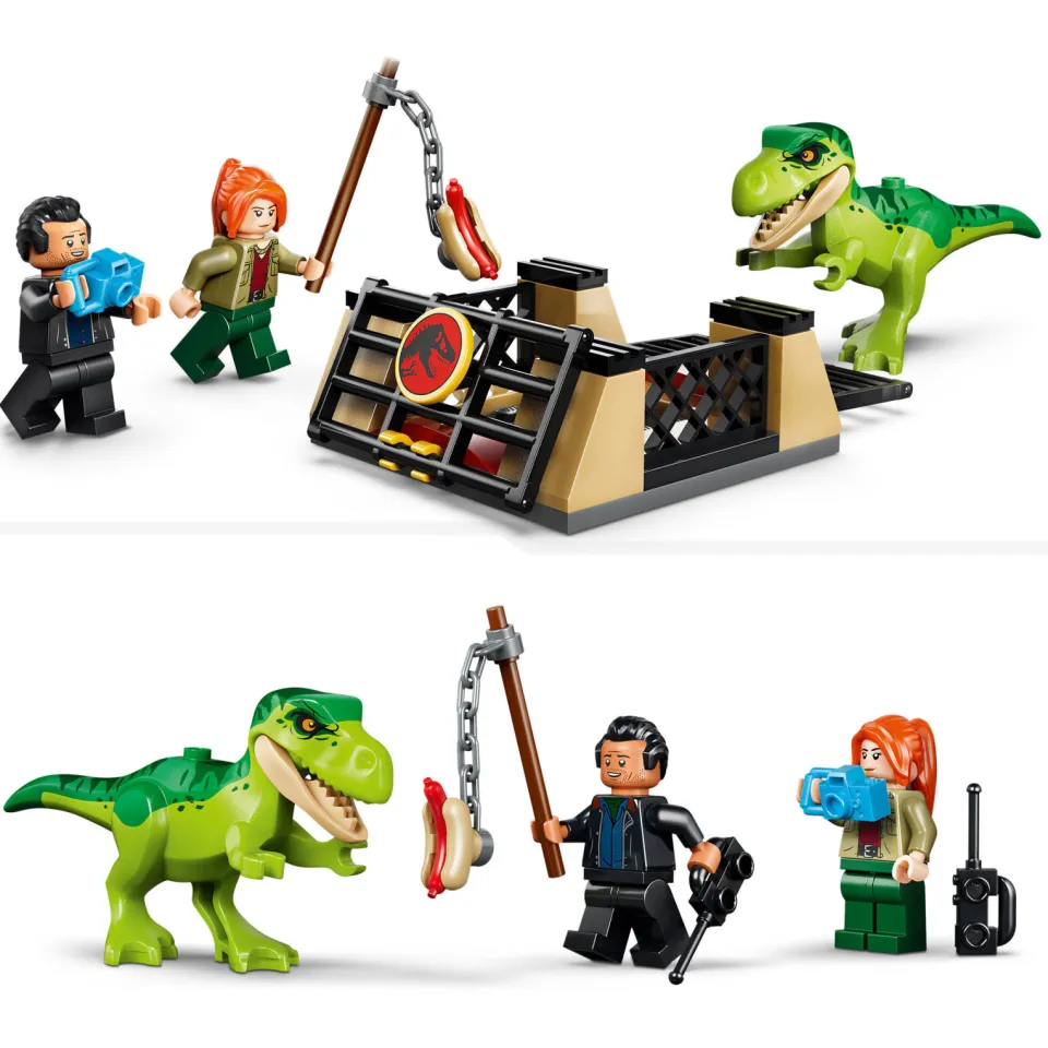 Lego Jurassic World Jonge T. Rex Transporttruck Dino Speelgoed 77978, foto 2