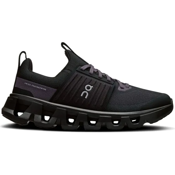 On Cloudswift kindersneaker zwart