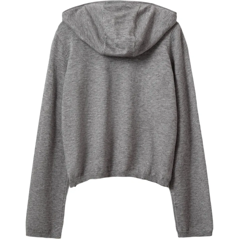 Sofie Schnoor longsleeve capuchon grijs melange, foto 3
