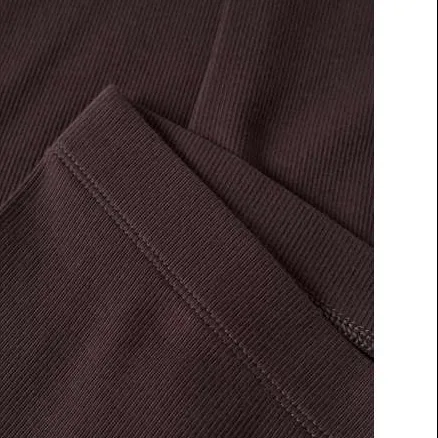 NAME IT flared broek met ruches donkerbruin, foto 2