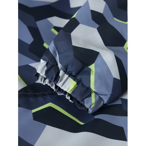 NAME IT NKMMAX tussenjas camouflage blauw, foto 4
