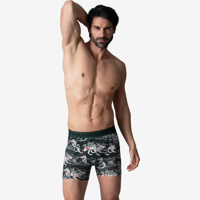 Muchachomalo boxershorts - zwart (set van 3)
