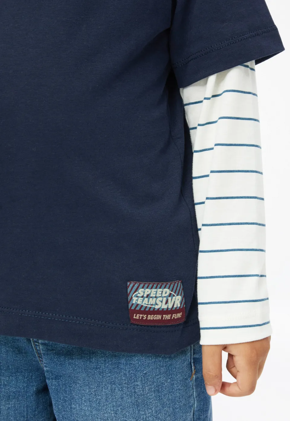 S.Oliver shirt met capuchon donkerblauw, foto 5