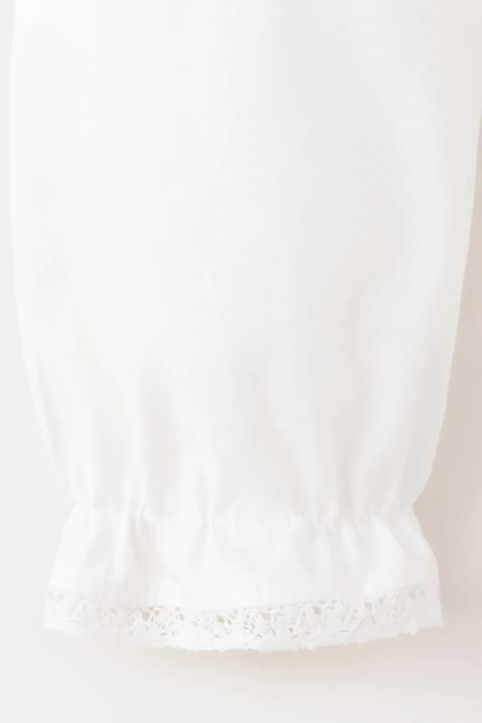 Mango Kids blouse met broderie wit blauw, foto 4