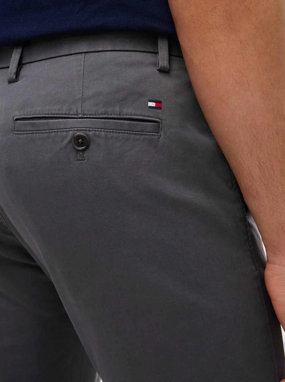 Tommy Hilfiger BLEECKER 1985 slim chino grijs, foto 5