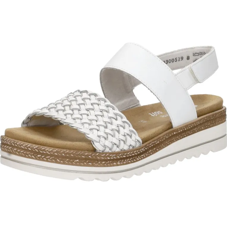 Remonte D0Q5680 sandalen wit, foto 3