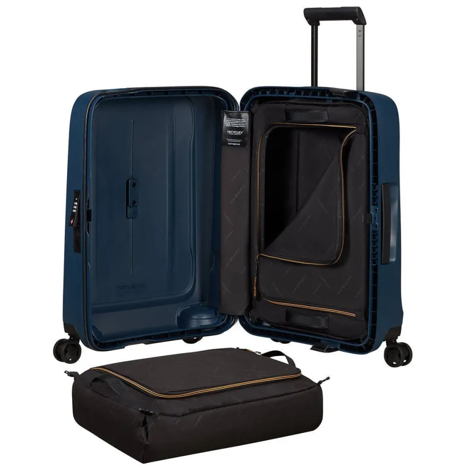 Samsonite Essens Spinner 55 cm koffer donkerblauw, foto 3
