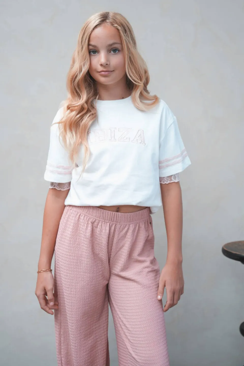 Like Flo Young blousetop lichtroze