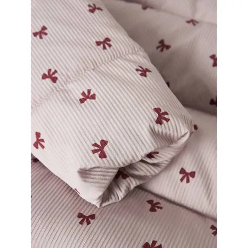 NAME IT MINI winterjas roze met print, foto 4