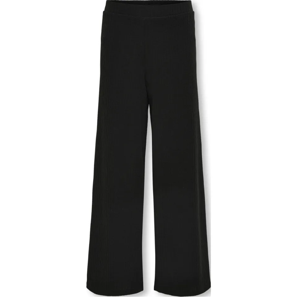 Only Kids Girl wide leg casual broek zwart, foto 2
