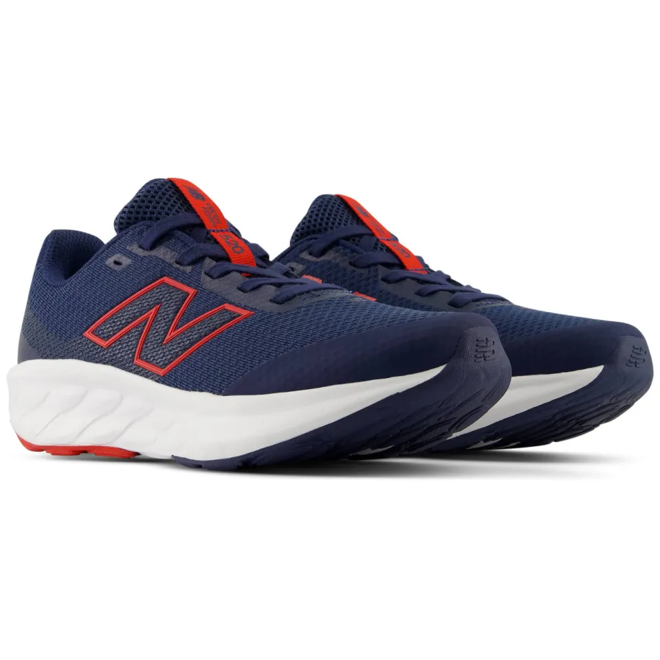New Balance 520 hardloopschoenen - donkerblauw/rood, foto 4