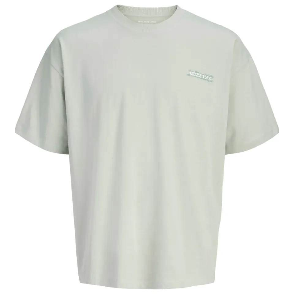 Jack & Jones t-shirt grijsgroen met print, foto 2