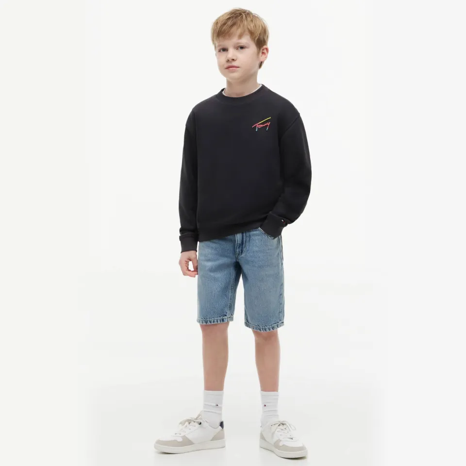 Tommy Hilfiger sweater met backprint - zwart, foto 5