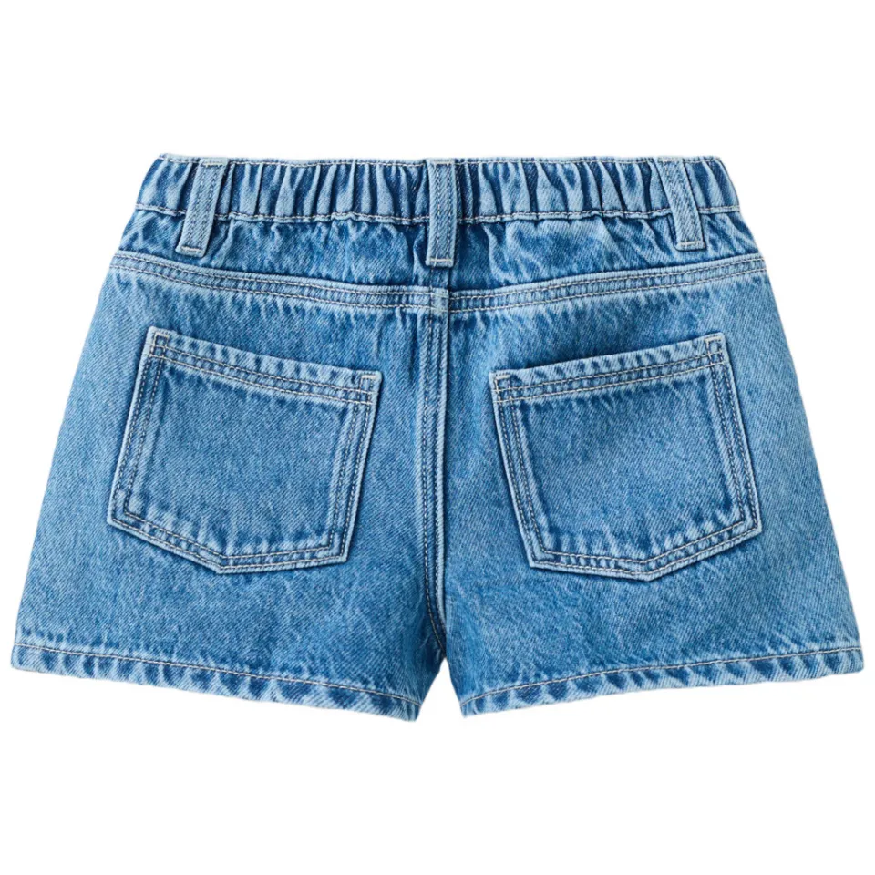 Mango Kids jeansshort middenblauw denim, foto 3