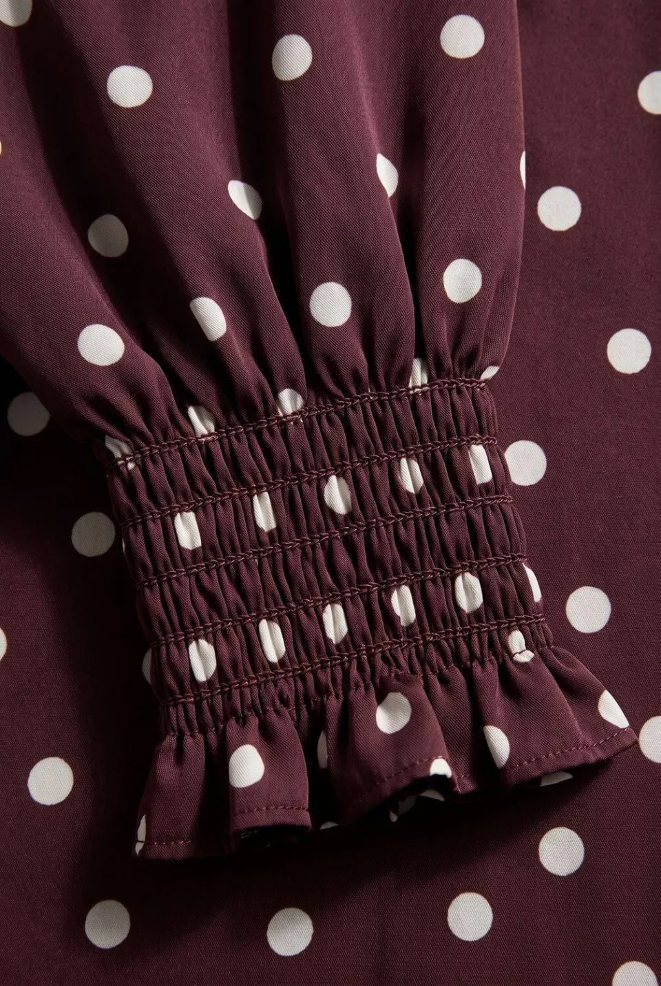 Notre-V Nv-indra blouse bordeaux, foto 5