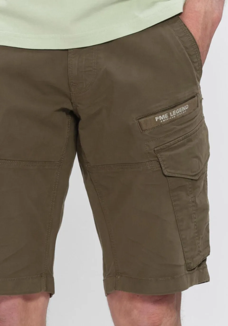 PME Legend Nordrop cargoshorts olijf, foto 3
