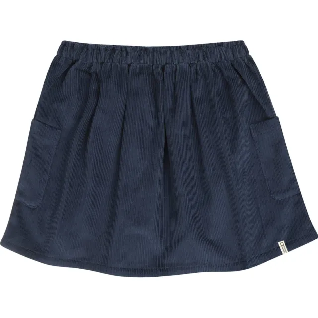 Tumble 'n Dry korte a-lijn rok donkerblauw grijsblauw, foto 2