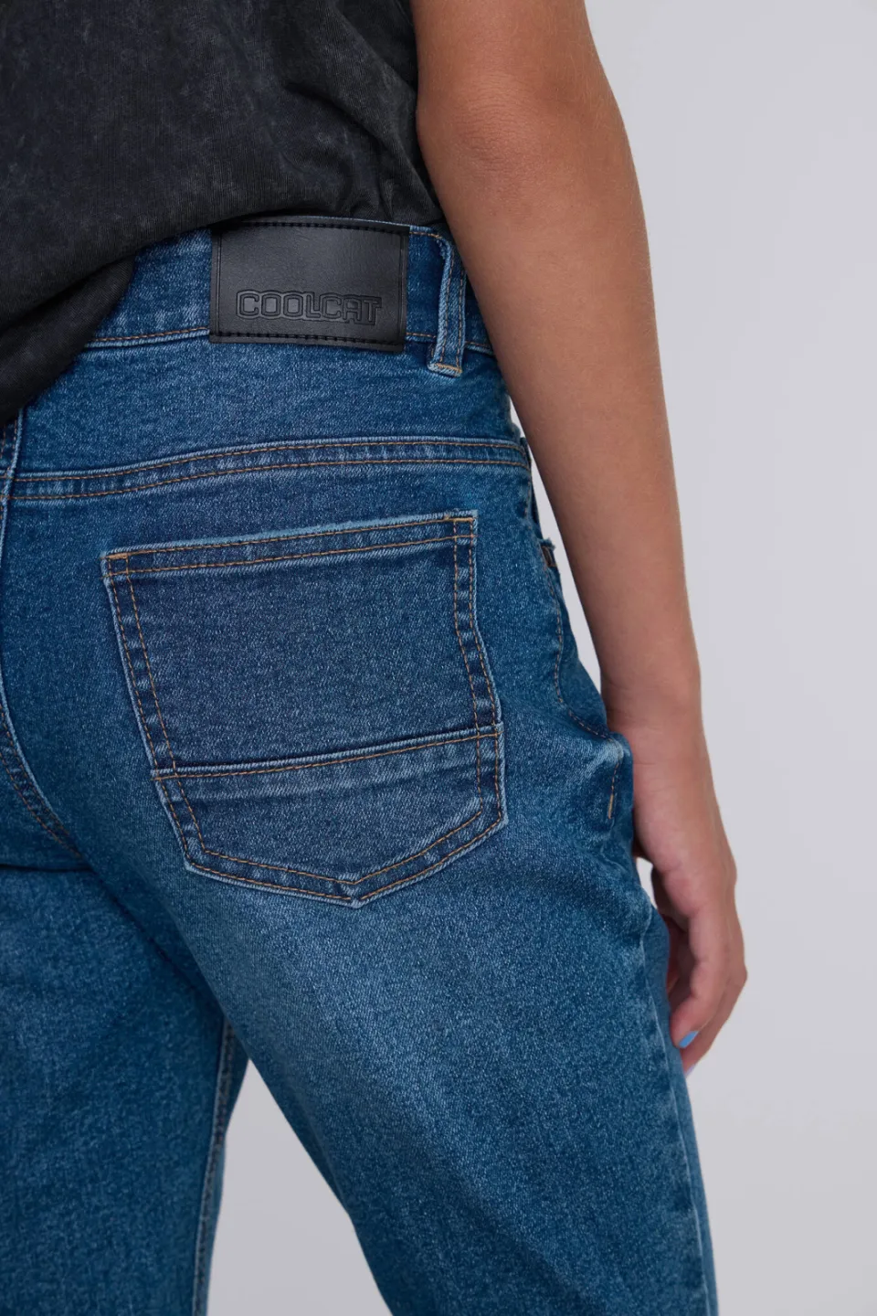 Coolcat Skinny Jeans Doris Medium Blauw, foto 6