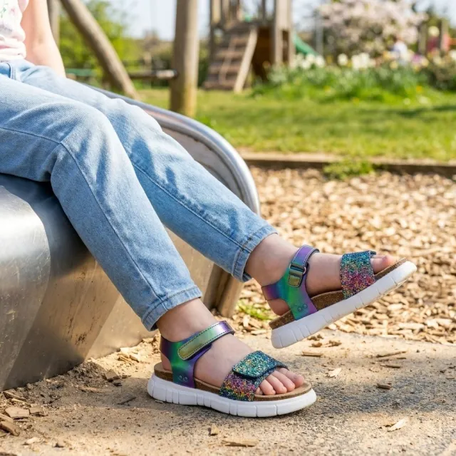 BunniesJR Bregje Beach sandalen multicolor, foto 4