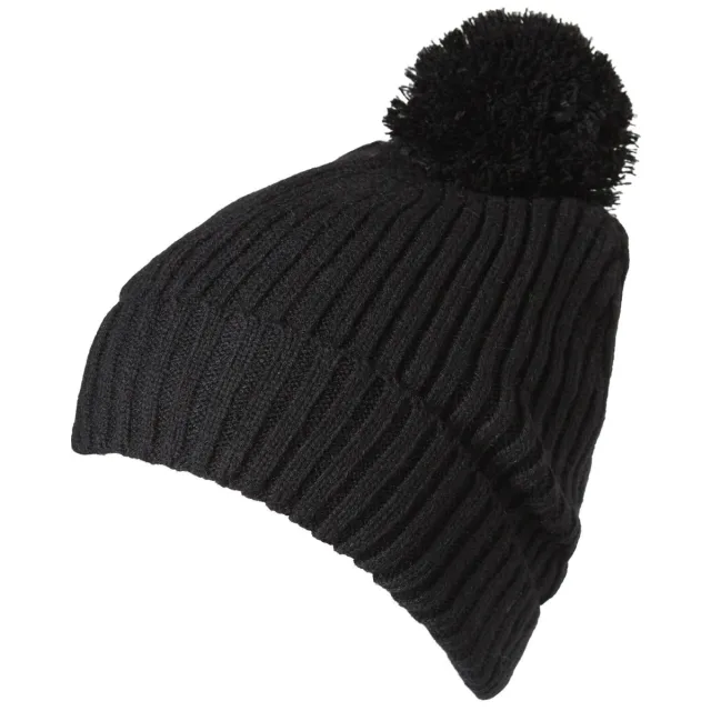 Sarlini muts met pompon zwart