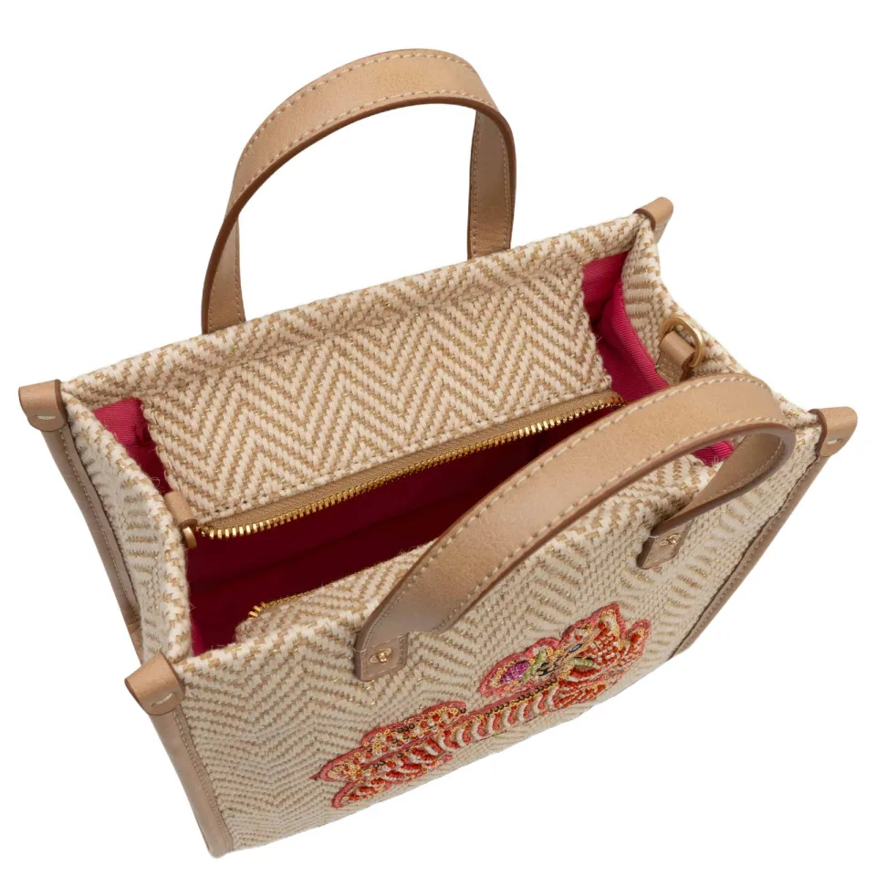 Oilily Haroon handtas naturel, foto 4