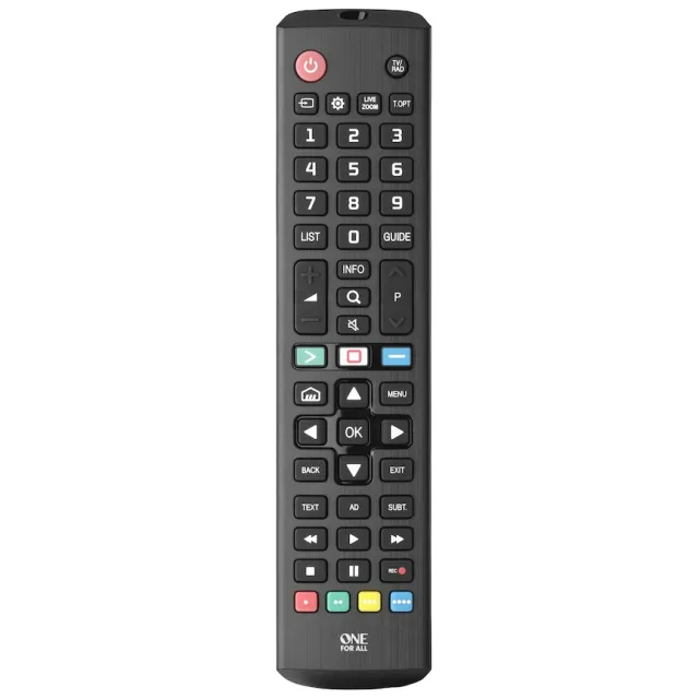 OneForAll URC4911 LG afstandsbediening zwart