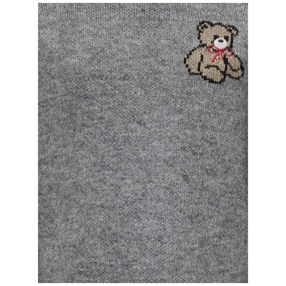 KIDS ONLY GIRL trui met backprint grijs melange gebreid, foto 7