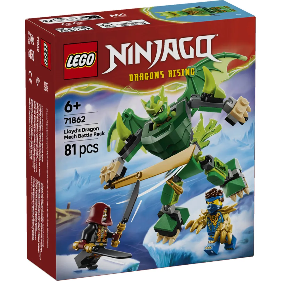 Lego Ninjago Lloyds drakenmecha strijdpakket 71862, foto 3