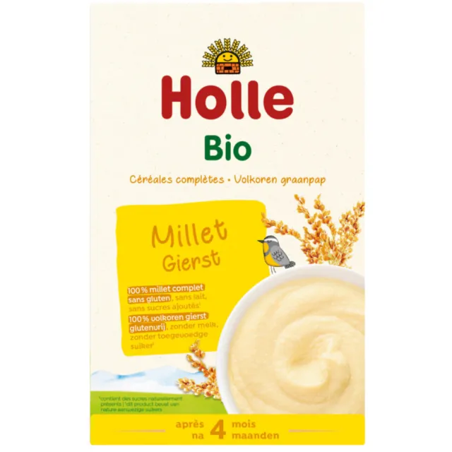 Holle Bio Volkoren Graanpap Gierst 250 gr