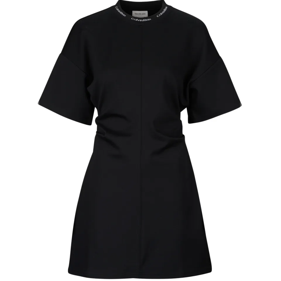 Calvin Klein Jeans mini jurk zwart, foto 2