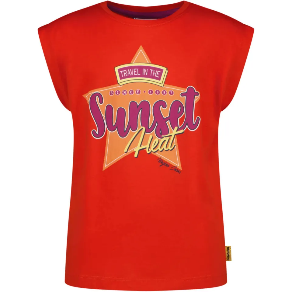Vingino T-shirt rood, foto 2