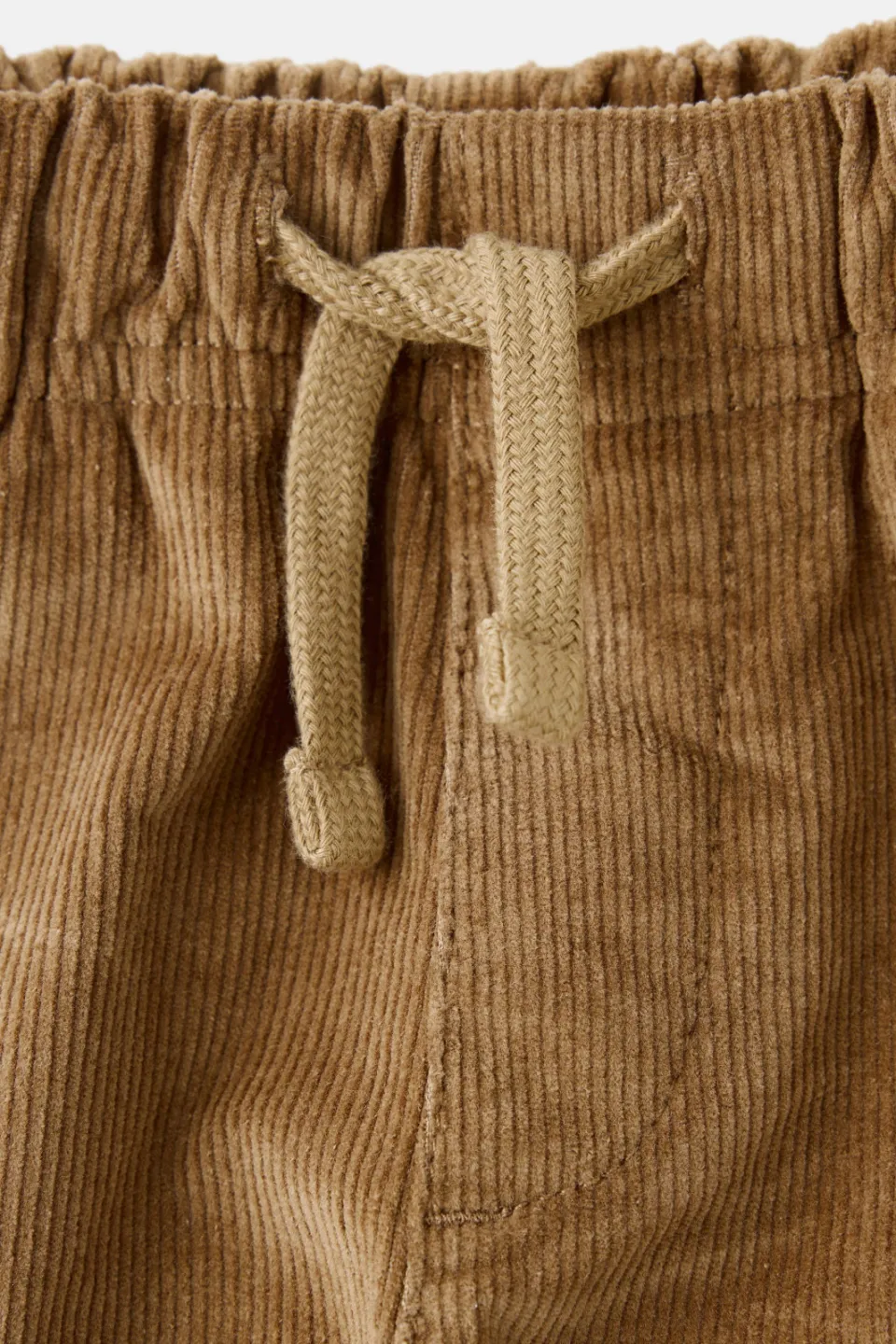 Mango Kids corduroy cargobroek bruin, foto 6