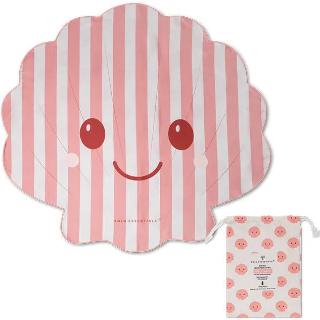 Swim Essentials strandlaken roze Roze/Rood