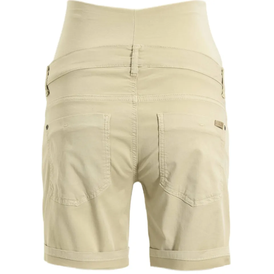 LOVE2WAIT zwangerschaps casual korte broek zand, foto 2