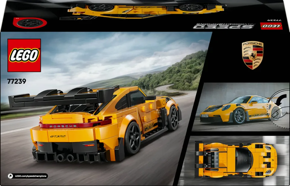 Lego Speed Champions Porsche 911 GT3 RS supercar 77239, foto 4