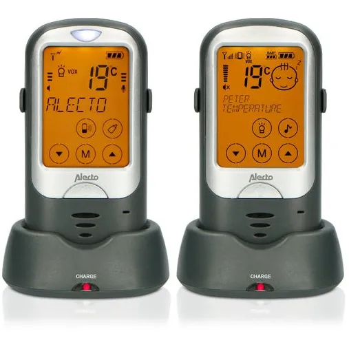Alecto DBX68GS outdoor babyfoon zwart, foto 2