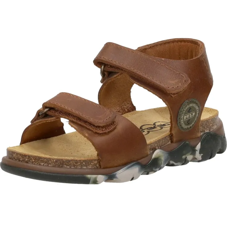 Develab jongens sandalen cognac, foto 3
