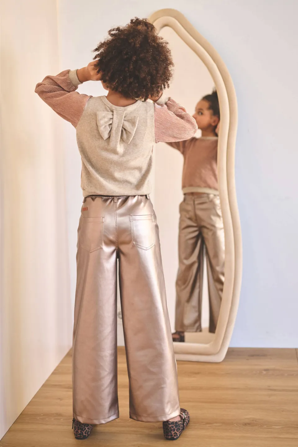 Nono glitter top beige, foto 6