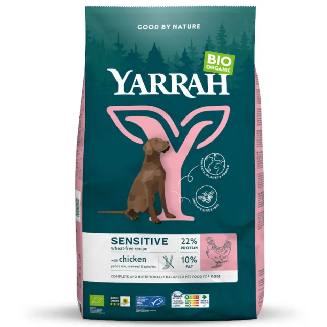 Yarrah biologisch sensitive hondenvoer kip 2 kg