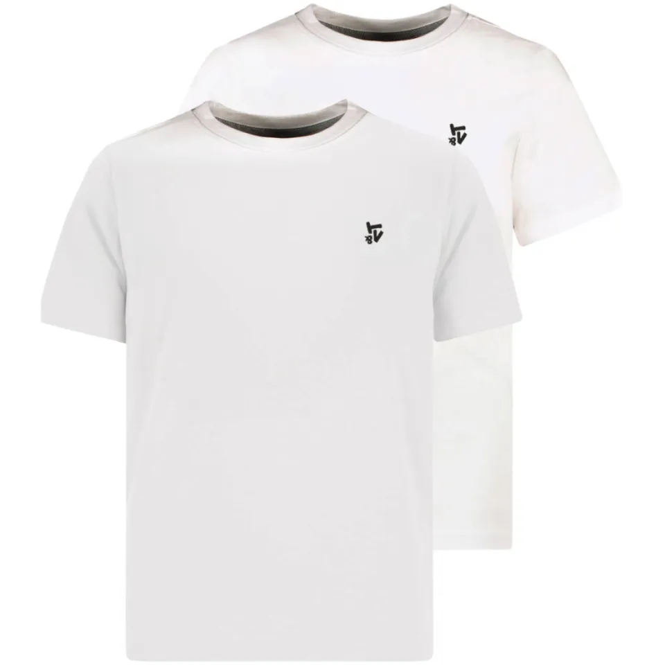 TYGO & vito Stan T-shirt wit (set van 2), foto 3