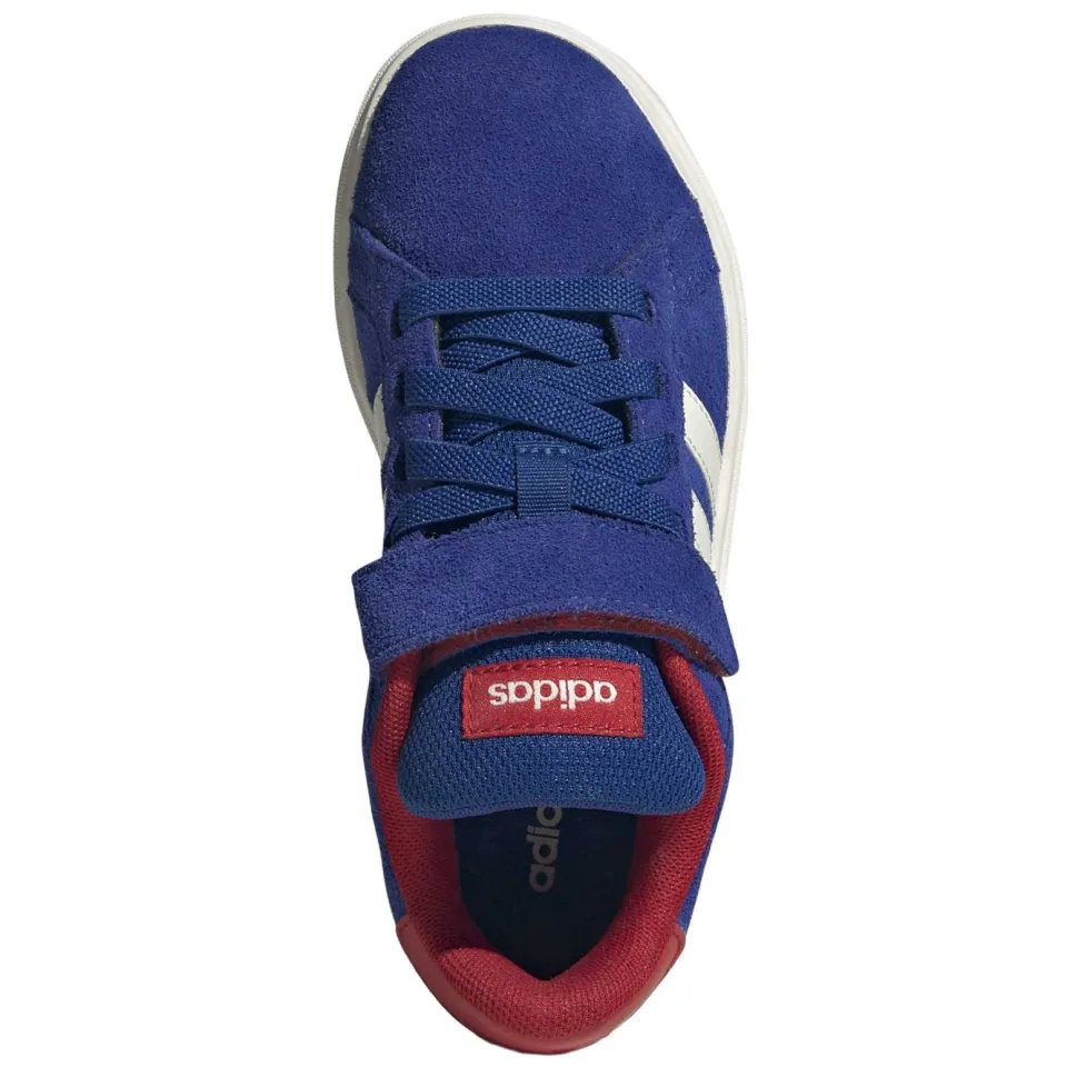 Adidas Sportswear Grand Court 00's leren sneakers - blauw/ecru, foto 3