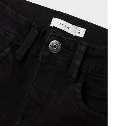 NAME IT KIDS slim fit jeans NKMSILAS black, foto 3