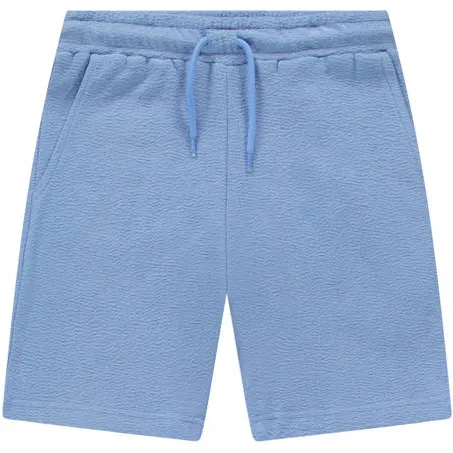 Cars joggingshort lichtblauw met textuur, foto 3