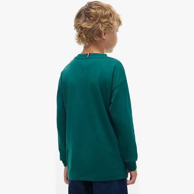 Tommy Hilfiger longsleeve groen, foto 6