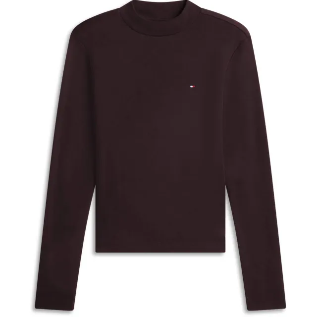 Tommy Hilfiger top - donkerbruin, foto 2