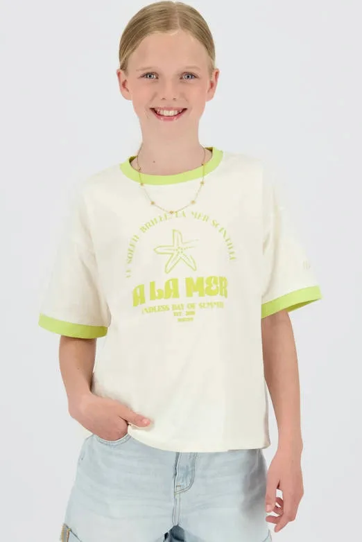Raizzed T-shirt ecru, foto 6
